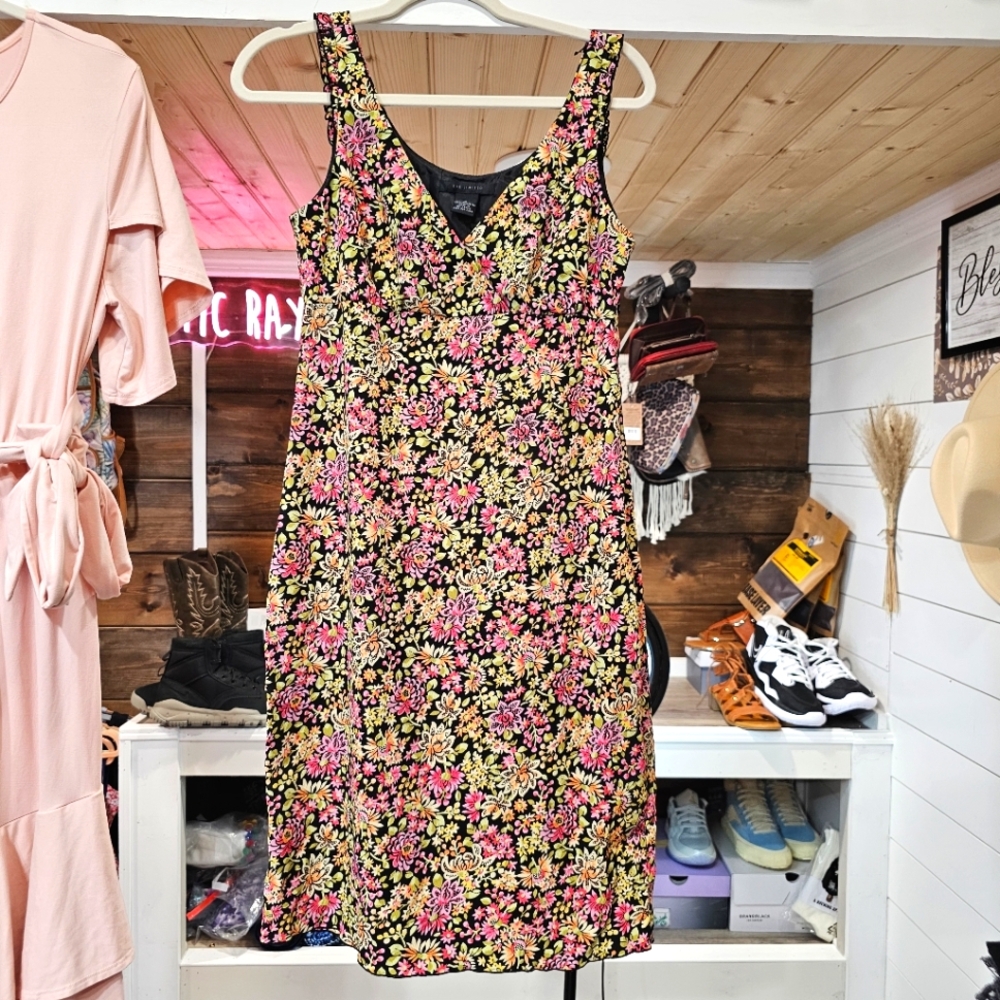 Vintage Floral Dress